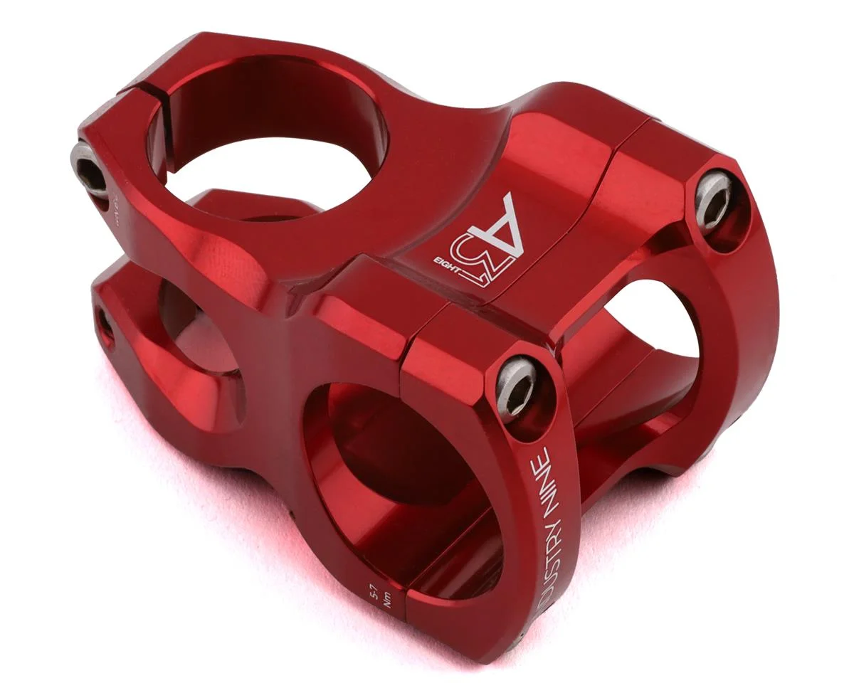 Industry Nine A318 Stem (Red) (31.8mm) (40mm) (6°)